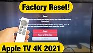 Apple TV 4K 2021: How to Factory Reset Back to Original Default Settings