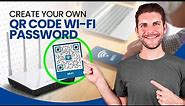 HOW TO CREATE YOUR OWN QR CODE WIFI PASSWORD