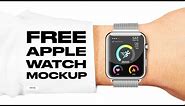 Free Apple Watch Mockup Presentation