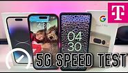 iPhone 14 Pro Vs Pixel 7 Pro 5G UC Speed Test | New Modem Who Dis | T-Mobile |