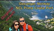 Geiranger, Norway Cruise Port - NCL Prima