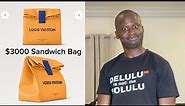 Louis Vuitton $3000 Sandwich Bag