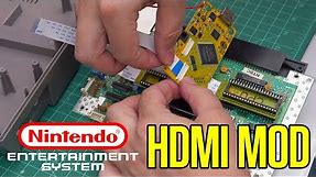 How to Mod a NES for HDMI 1080p Output : BUILDING WITH POWER