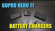 GoPro Hero 11 Battery Chargers - Jeebel Camp + FirstPower + Official Enduro