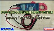 How to use Digital Clamp Meter: SANWA AC CLAMP METER DCM60R