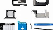 for iPhone 7 Plus Ear Speaker Replacement OEM with 7MP Facing Front Camera + Front Earpiece Module Proximity Sensor Microphone Flex Cable Ambient Light Fix Repair Tool Kit A1661 A1784 A1785