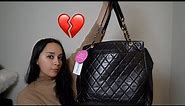 UNBOXING CHANEL SHOULDER BAG - IN BLACK QUILTED LAMBSKIN AND GOLD HARDWARE