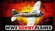 Major Soviet Planes of WW2