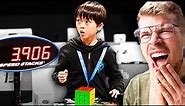 How This 9 Year Old Solved A Rubik's Cube In 3 Seconds (!!)