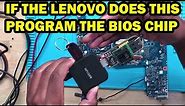 Lenovo Turning on and off due to corrupted bios chip