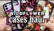 wildflower cases haul :) review & first impression