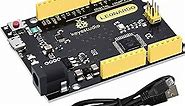 KEYESTUDIO Leonardo R3 Microcontroller Development Board with USB Cable Kit for Arduino Project