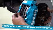 Bendix Ultimate 4WD Front Big Brake Upgrade Kit Install