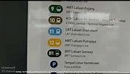 MRT 2 Putrajaya Line Map Total of 36 stations