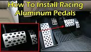 How To Install Racing Pedals In Your Car