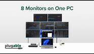 How to Easily Connect Up to 8 Monitors to a Windows Computer
