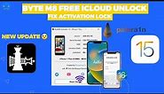 Bypass iCloud Activation Lock Screen without password | ByteM8 Activator v1.5