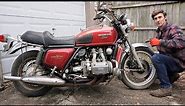 1975 Honda 1000cc Motorcycle Sat 25+ Years Untouched