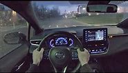 2020 Toyota Corolla XSE - POV Night Drive (Binaural Audio)