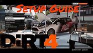 Dirt 4 Setup Guide and Tutorial - PC Simulation Driving Mode
