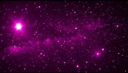 Pink Screensaver Galaxy Background Loop Animated | 4K HD | Monitor Background Universe Animation