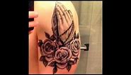 25 Images OF Praying Hands Tattoos