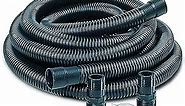Little Giant SPDK Sump Pump Discharge Hose Kit, 1-1/4-inch Hose – 1-1/2 Inch and 1-1/4 Inch Adaptors, 24-Feet