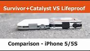 Griffin Survivor + Catalyst vs Lifeproof Fre - iPhone Cases