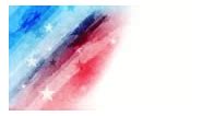 Concept USA flag abstract grunge blot background. Seamless looping...