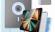 Marasone iPad Pro 12.9 Case 6th/5th/4th/3rd Generation-Double-Layer Magnetic Folio Cover with Multiple Angles and Pencil Charging Support (Luxury-Bule)