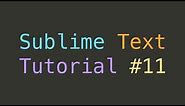 Sublime Text Themes and Color Schemes (Tutorial #11)