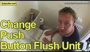 HOW TO CHANGE A PUSH BUTTON FLUSH UNIT - Plumbing Tips