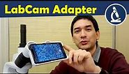 The LabCam iPhone adapter for microscopes