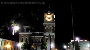 Sparta at Midnight -- Newton County/Covington Courthouse Clock Tower July 2015