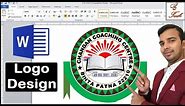 How to make a Education logo Design in Microsoft word