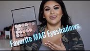 My Favorite MAC Eyeshadows | Most Used