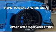 How To Seal Wide Body / Over Fenders | Trim Lok Fender Flare Edge Trim