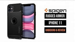 iPhone 11 Spigen Rugged Armor Unboxing & Review