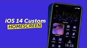 How To Customize Your iOS 14 Home Screen Setup | PicsArt Tutorial