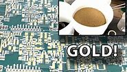 Refining Blank Circuit Boards for Gold