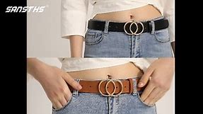 2 pack double o ring belt