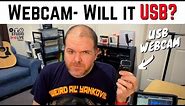 Can you connect a USB webcam to an iPad/iPhone? (No)