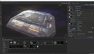8 simple steps to Sci-fi panels in substance painter (featuring anchor points, decals and emission)