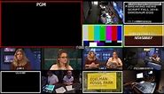 Basic TV Newscast - Control Room Multiview