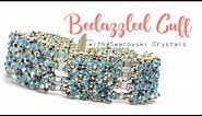 Bedazzled Cuff with Swarovski Crystals - Beading Tutorial