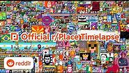 r/Place 2022 Timelapse