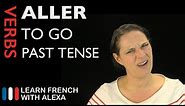 Aller (to go) — Past Tense (French verbs conjugated by Learn French With Alexa)