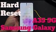 How To Hard Reset Samsung Galaxy A35 5G