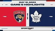 NHL Game 5 Highlights | Panthers vs. Maple Leafs - May 12, 2023