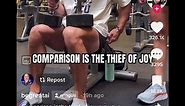 Comparison is the thief of joy. 💯 | comparison is a thief of joy